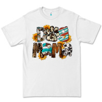 White Dog Mama Premium Tee - FaDigitalArtStudio