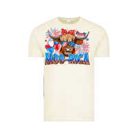 Vintage Arctic moo rica Vintage Tee - CowhideDigitalArt