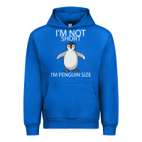 Cobalt I'm Not Short I'm Penguin Size Urban Hoodie - Bettercallsaul