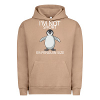 Pigment Burro I'm Not Short I'm Penguin Size Urban Hoodie - Bettercallsaul