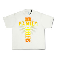 God Family Steeler Shirt Father's Day Gift Tee T Shirt Urban Heavy Tee | Teevron
