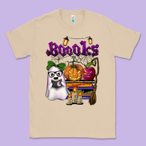 Boooks Classic Tee Designed By Barkaloodesign