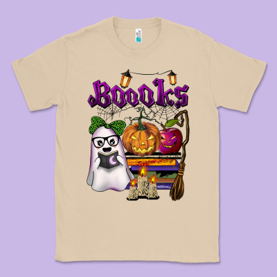 Boooks Classic Tee Designed By Barkaloodesign