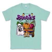 Seafoam boooks Classic Tee - BarkalooDesign