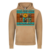 Vintage Camel mom life leopard cowhide turquoise aztec Vintage Hoodie - Artiststas