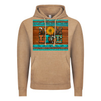 Vintage Coffee mom life leopard cowhide turquoise aztec Vintage Hoodie - Artiststas