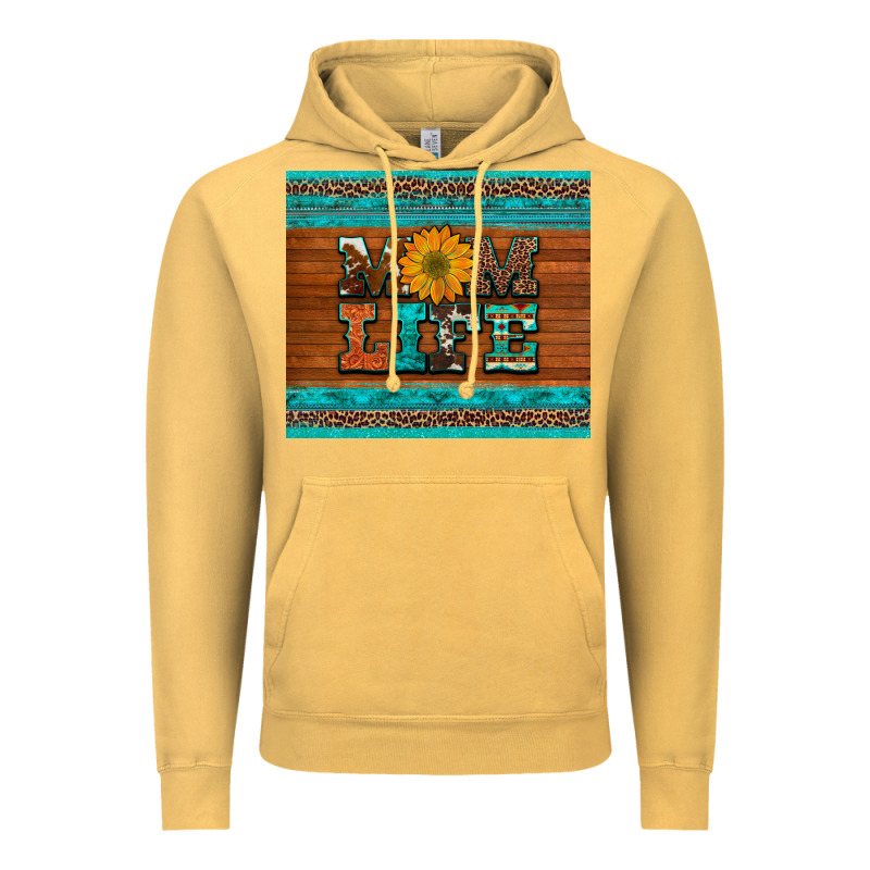 Mom Life Leopard Cowhide Turquoise Aztec Vintage Hoodie by Artiststas | Teevron