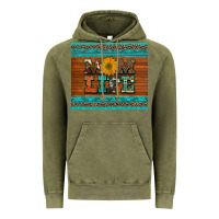 Vintage Olive mom life leopard cowhide turquoise aztec Vintage Hoodie - Artiststas