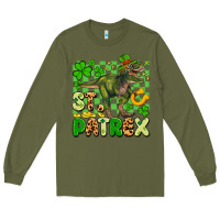 Army Green st. patrex Long Sleeve Tee - Artiststas