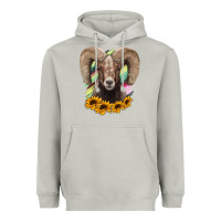 Moon Dust Bighorn Sheep Heavyweight Hoodie - RanaPortraitStore