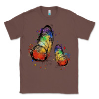 Chestnut rainbow butterfly pride Classic Tee - FaDigitalArtStudio