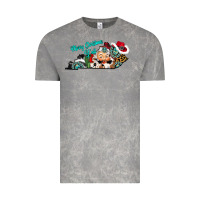 Cloud Rock merry christmas y'all kentucky Vintage Tee - CowhideDigitalArt