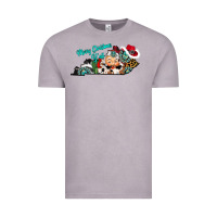 Vintage Zinc merry christmas y'all kentucky Vintage Tee - CowhideDigitalArt