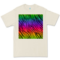 Bone colorful zebra seamless pattern Premium Tee - BundleAndBundleShop