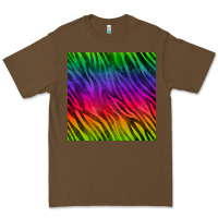 Cacao colorful zebra seamless pattern Premium Tee - BundleAndBundleShop