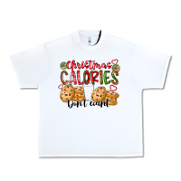 White christmas calories dont count Urban Heavy Tee - CowhideDigitalArt