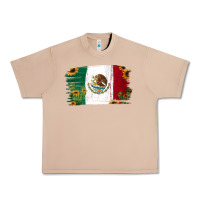 Burro Mexican Flag Cactus Sunflower Urban Heavy Tee - Jasminsmagicworld