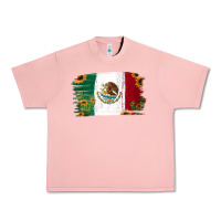 Salmon Mexican Flag Cactus Sunflower Urban Heavy Tee - Jasminsmagicworld