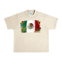 Sandshell Mexican Flag Cactus Sunflower Urban Heavy Tee - Jasminsmagicworld