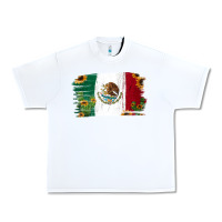 White Mexican Flag Cactus Sunflower Urban Heavy Tee - Jasminsmagicworld