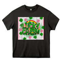 Asphalt lucky charm st patricks day Heavy Core Tee - FaDigitalArtStudio