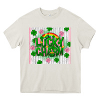 Cream lucky charm st patricks day Heavy Core Tee - FaDigitalArtStudio