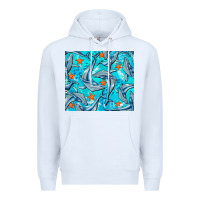 White humpback whale tumbler Premium Hoodie - BarkalooDesign