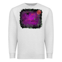 Oatmeal Heather halloween backround moon Premium Sweatshirt - RanaPortraitStore