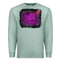 Seafoam halloween backround moon Premium Sweatshirt - RanaPortraitStore
