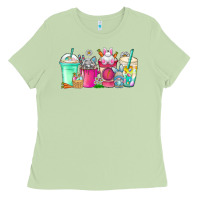 Matcha easter day coffee Ladies Tee - CowhideDigitalArt