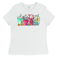 White easter day coffee Ladies Tee - CowhideDigitalArt