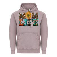 Vintage Zinc western cowhide leopard turquoise  leather aztec sunflower mom Vintage Hoodie - Artiststas