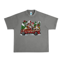 Tornado festive farm animal christmas truck Urban Heavy Tee - CowhideDigitalArt