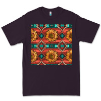 Plum native american aztec seamless pattern 2 Premium Tee - BundleAndBundleShop