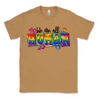 Toasted Coconut we are all human Classic Tee - FaDigitalArtStudio