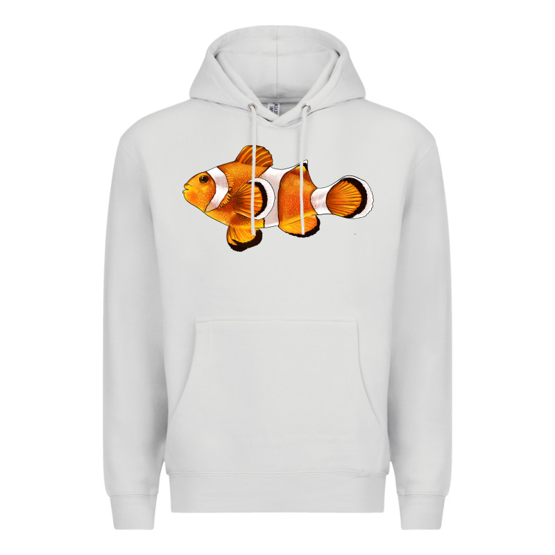 Clown Fish Side Premium Hoodie by BarkalooDesign | Teevron