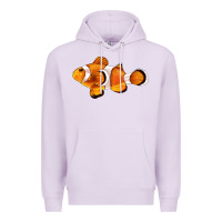 Lilac clown fish side Premium Hoodie - BarkalooDesign