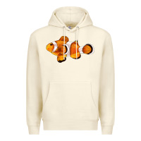 Sandshell clown fish side Premium Hoodie - BarkalooDesign