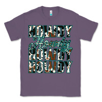 Lavender Howdy Cowhide Turquoise Classic Tee - Jasminsmagicworld