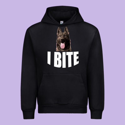 I Bite Urban Hoodie Designed By Bettercallsaul