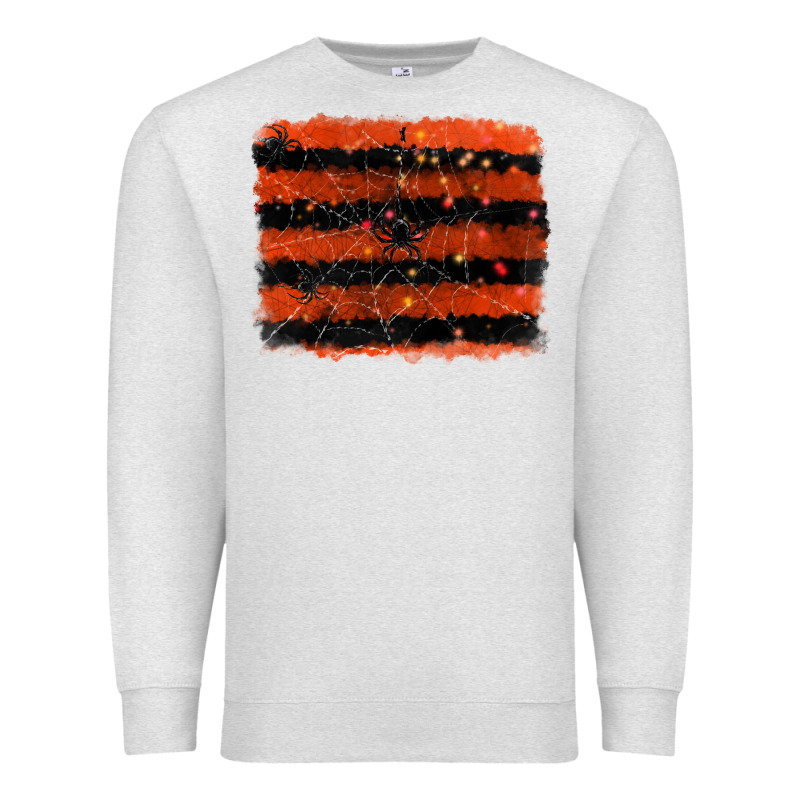 Halloween Spider Backround Premium Sweatshirt by RanaPortraitStore | Teevron