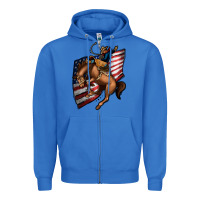 True Royal American Cowboy Zipper Hoodie - Jasminsmagicworld