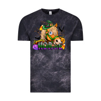 Cloud Black spooky horse Vintage Tee - CowhideDigitalArt