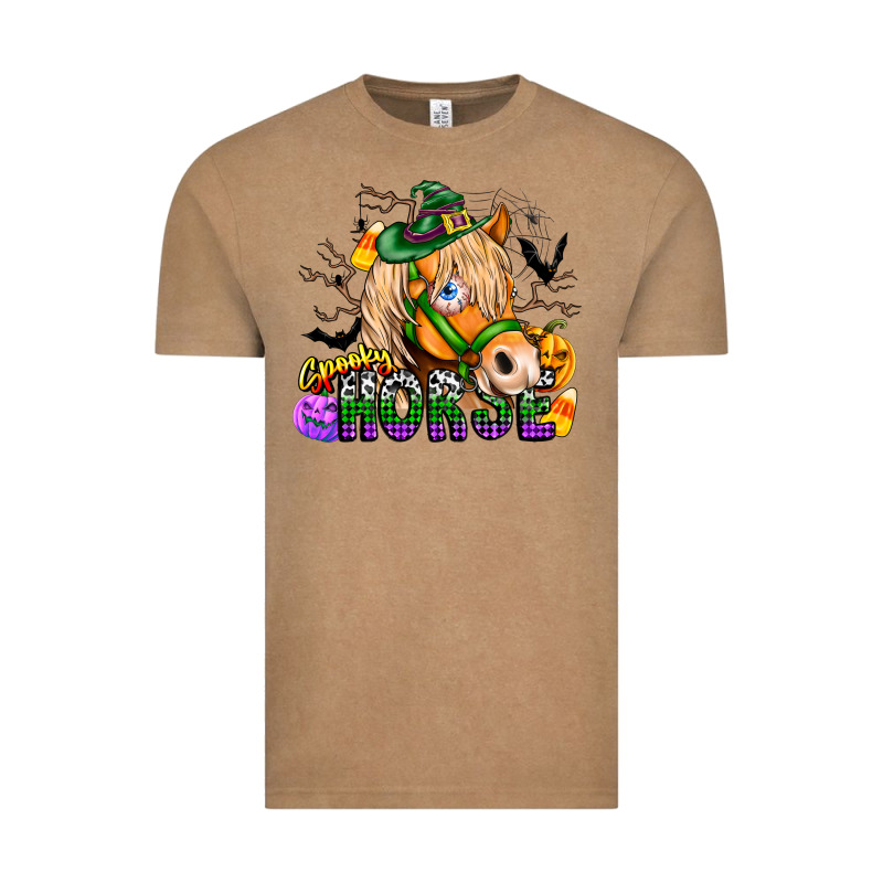 Spooky Horse Vintage Tee by CowhideDigitalArt | Teevron