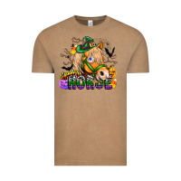 Vintage Coffee spooky horse Vintage Tee - CowhideDigitalArt