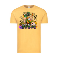 Vintage Mustard spooky horse Vintage Tee - CowhideDigitalArt