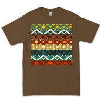Cacao native american aztec seamless pattern 1 Premium Tee - BundleAndBundleShop