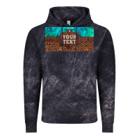 Cloud Black preview custom name turquoise stone leopard bull skull license plate Vintage Hoodie - Artiststas