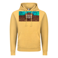 Vintage Mustard preview custom name turquoise stone leopard bull skull license plate Vintage Hoodie - Artiststas