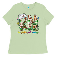 Matcha rn registered nurse Ladies Tee - CowhideDigitalArt